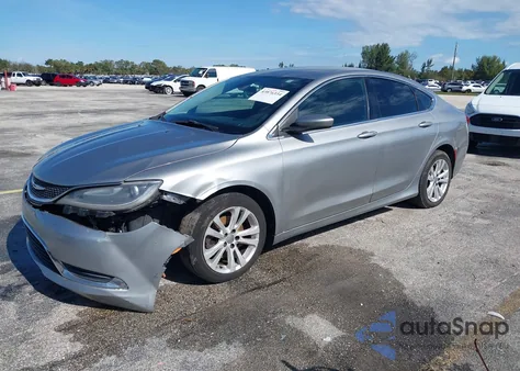 2015 Chrysler 200 Limited из США, поврежденный, VIN 1C3CCCABXFN702316